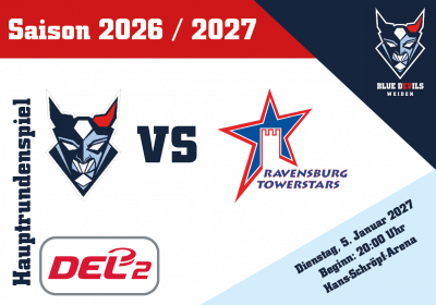 Blue Devils Weiden vs. Ravensburg Towerstars