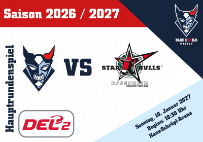 Blue Devils Weiden vs. Starbulls Rosenheim