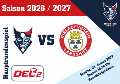 Blue Devils Weiden vs. EV Landshut