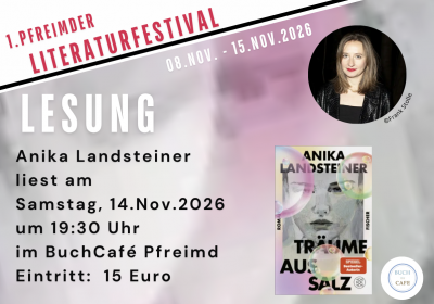 Lesung Anika Landsteiner: Träume aus Salz