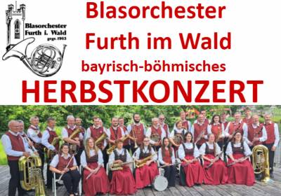 Herbstkonzert Blasorchester Furth im Wald