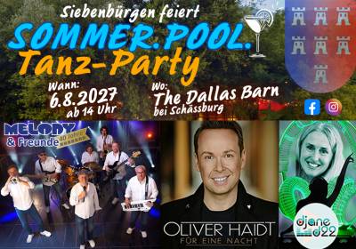 SOMMER.POOL.Tanz-Party in Siebenbürgen