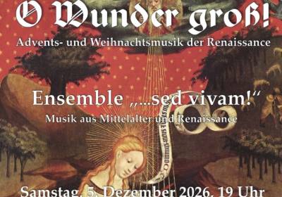 O Wunder groß!